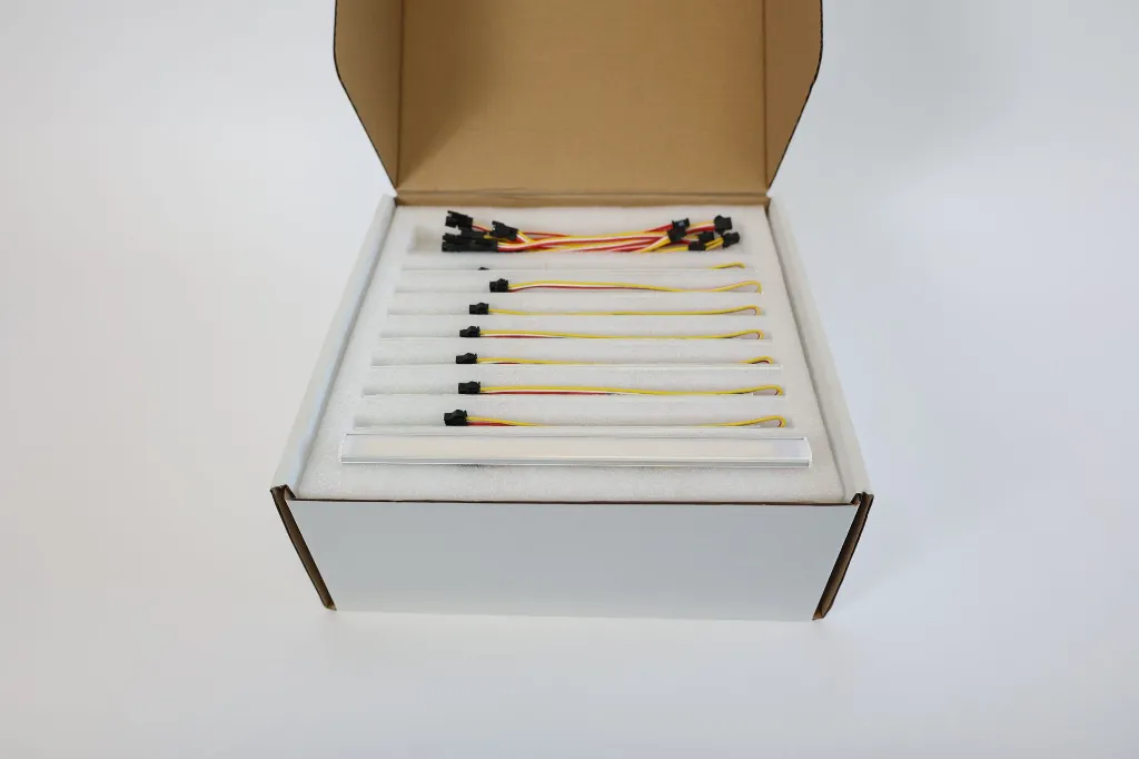 Inhoud verpakking trapverlichtingset